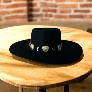 Lack Of Color "Celestial Boater" 100% Wool Size S NWT